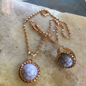 🐤 Sale 🐤 Jewelry Bundle matching jewelry set necklace adjustable ring